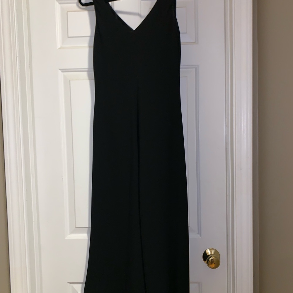 Black cocktail dress